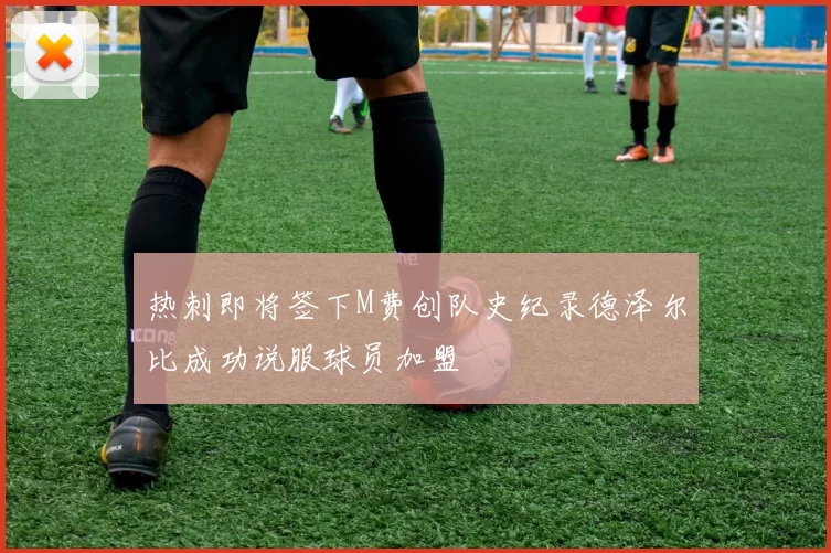 热刺即将签下M费创队史纪录德泽尔比成功说服球员加盟
